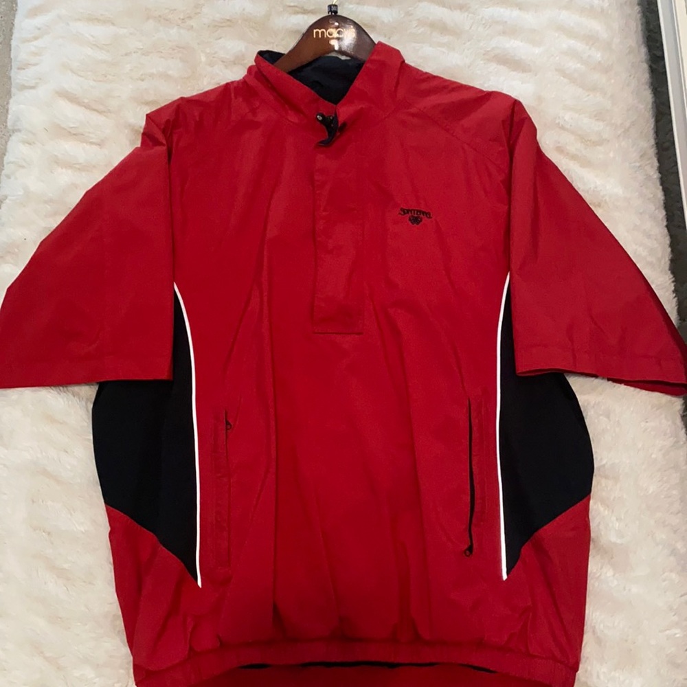 FootJoy Red Golf Windbreaker